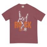 Unisex garment-dyed heavyweight t-shirt - Rock Star - Image 40