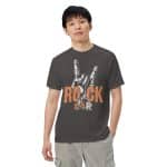 Unisex garment-dyed heavyweight t-shirt - Rock Star - Image 13