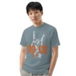 Unisex garment-dyed heavyweight t-shirt - Rock Star - Image 30