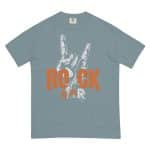 Unisex garment-dyed heavyweight t-shirt - Rock Star - Image 48
