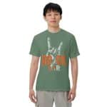 Unisex garment-dyed heavyweight t-shirt - Rock Star - Image 26