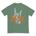 Unisex garment-dyed heavyweight t-shirt - Rock Star - Image 46