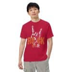 Unisex garment-dyed heavyweight t-shirt - Rock Star - Image 5