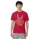 Unisex garment-dyed heavyweight t-shirt - Rock Star - Image 3