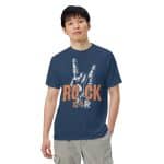 Unisex garment-dyed heavyweight t-shirt - Rock Star - Image 8