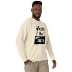 Unisex Premium Sweatshirt - Never Stop Trying - Image 17