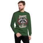 Unisex Premium Sweatshirt - Trashy But Classy - Image 13