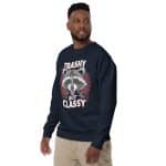Unisex Premium Sweatshirt - Trashy But Classy - Image 5
