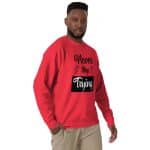 Unisex Premium Sweatshirt - Never Stop Trying - Image 6