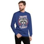 Unisex Premium Sweatshirt - Trashy But Classy - Image 11