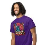 DryBlend® T-Shirt - Freedom Rocks - Image 4