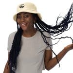 Unstructured terry cloth bucket hat - Mountain Icon - Image 3