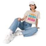 Women’s crop top - Sunshine On My Mind - Image 12