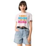Women’s crop top - Sunshine On My Mind - Image 28