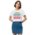 Women’s crop top - Sunshine On My Mind - Image 20