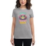 Women's short sleeve t-shirt - Frogs Make Me Smile - Image 12