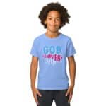 Youth t-shirt - God Loves Me - Image 41