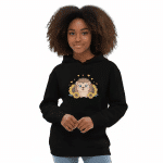 Kids fleece hoodie - Baby Hedgehog - Image 4
