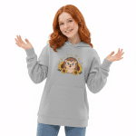 Kids fleece hoodie - Baby Hedgehog