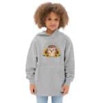 Kids fleece hoodie - Baby Hedgehog - Image 10