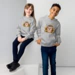 Kids fleece hoodie - Baby Hedgehog - Image 16