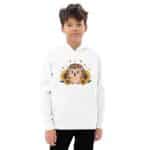 Kids fleece hoodie - Baby Hedgehog - Image 25