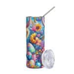 Stainless steel tumbler -Highland Cow Easter - Image 5
