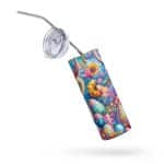 Stainless steel tumbler -Highland Cow Easter - Image 6
