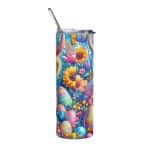 Stainless steel tumbler -Highland Cow Easter - Image 14