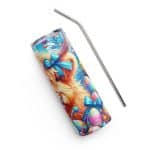 Stainless steel tumbler -Highland Cow Easter - Image 7
