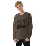 Unisex french terry sweatshirt - Go Huskies - Image 2