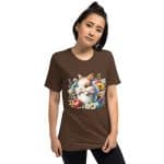 Short sleeve t-shirt - Floral Bunny - Image 23