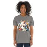 Short sleeve t-shirt - Floral Bunny - Image 13