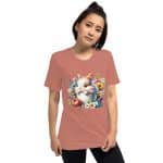 Short sleeve t-shirt - Floral Bunny - Image 29