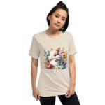 Short sleeve t-shirt - Floral Bunny - Image 35