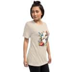 Short sleeve t-shirt - Floral Bunny - Image 36