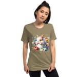 Short sleeve t-shirt - Floral Bunny - Image 27