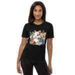 Short sleeve t-shirt - Floral Bunny - Image 5