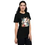 Short sleeve t-shirt - Floral Bunny - Image 4