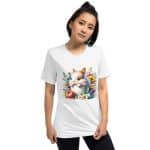 Short sleeve t-shirt - Floral Bunny - Image 39