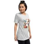 Short sleeve t-shirt - Floral Bunny - Image 38