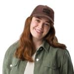 Vintage corduroy cap - Don't Be Discouraged - Image 3