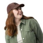 Vintage corduroy cap - Don't Be Discouraged - Image 4