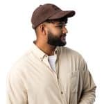 Vintage corduroy cap - Don't Be Discouraged - Image 2