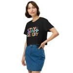 Women’s crop top - Stay Groovy - Image 3