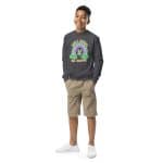 Youth crewneck sweatshirt - Don't Worry Be Hoppy - Image 24