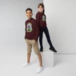 Youth crewneck sweatshirt - Don't Worry Be Hoppy - Image 9