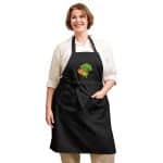Organic cotton apron - Healthy Broccoli Cartoon