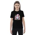 Organic cotton kids t-shirt - Cute Spring Gnome - Image 7