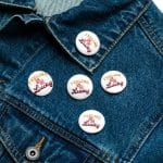 Set of pin buttons - Feeling Lucky - Image 2